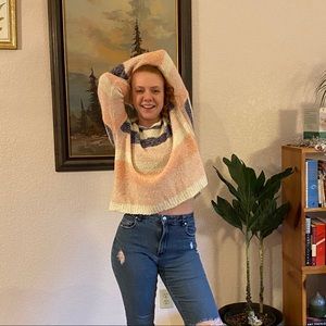 Striped Jolt Sweater